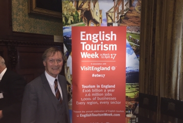 Southend West MP attends parliamentary reception for English Tourism Week 2017